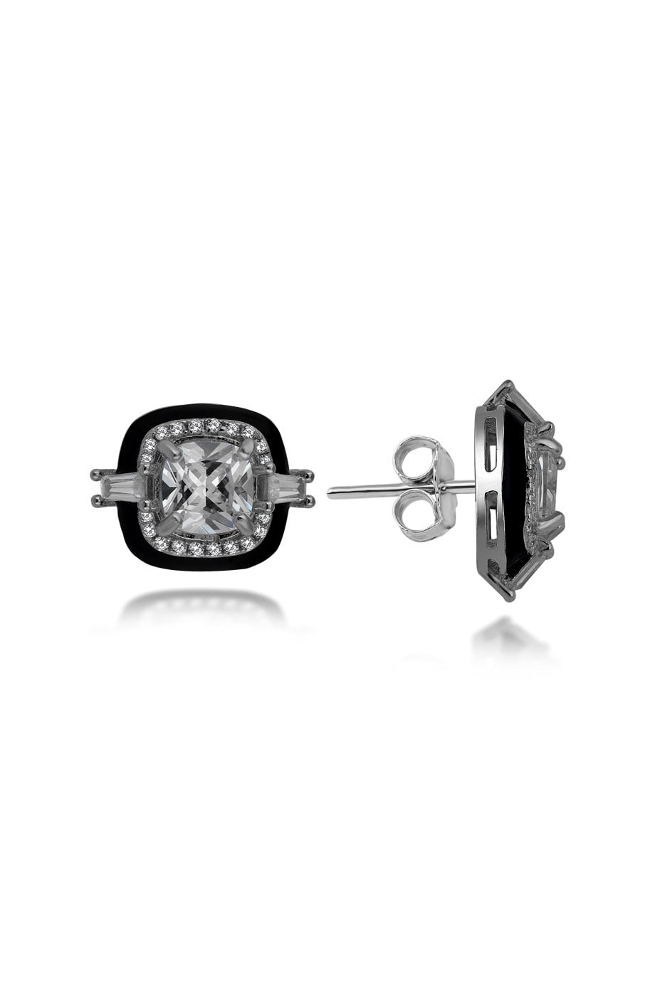 ZİRKON TAŞLI İTALYAN KÜPE