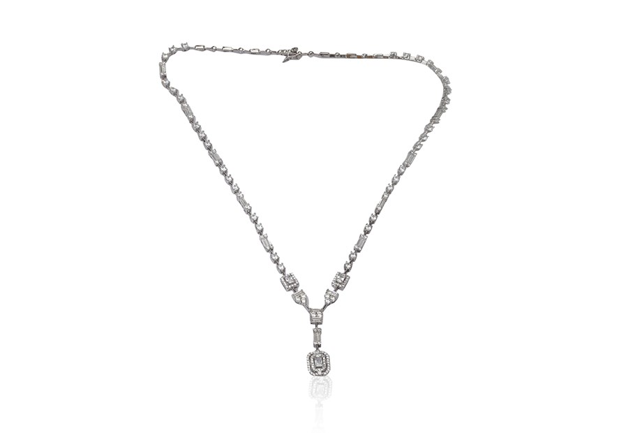 BAGET TAŞLI İTALYAN KOLYE