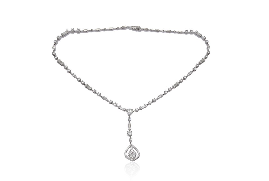 BAGET TAŞLI İTALYAN KOLYE