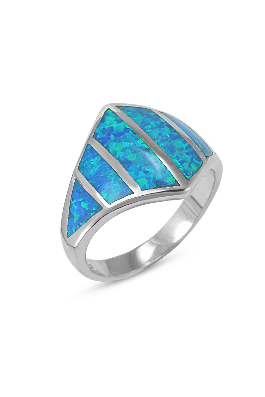 OPAL MAVİ TAŞLI YÜZÜK