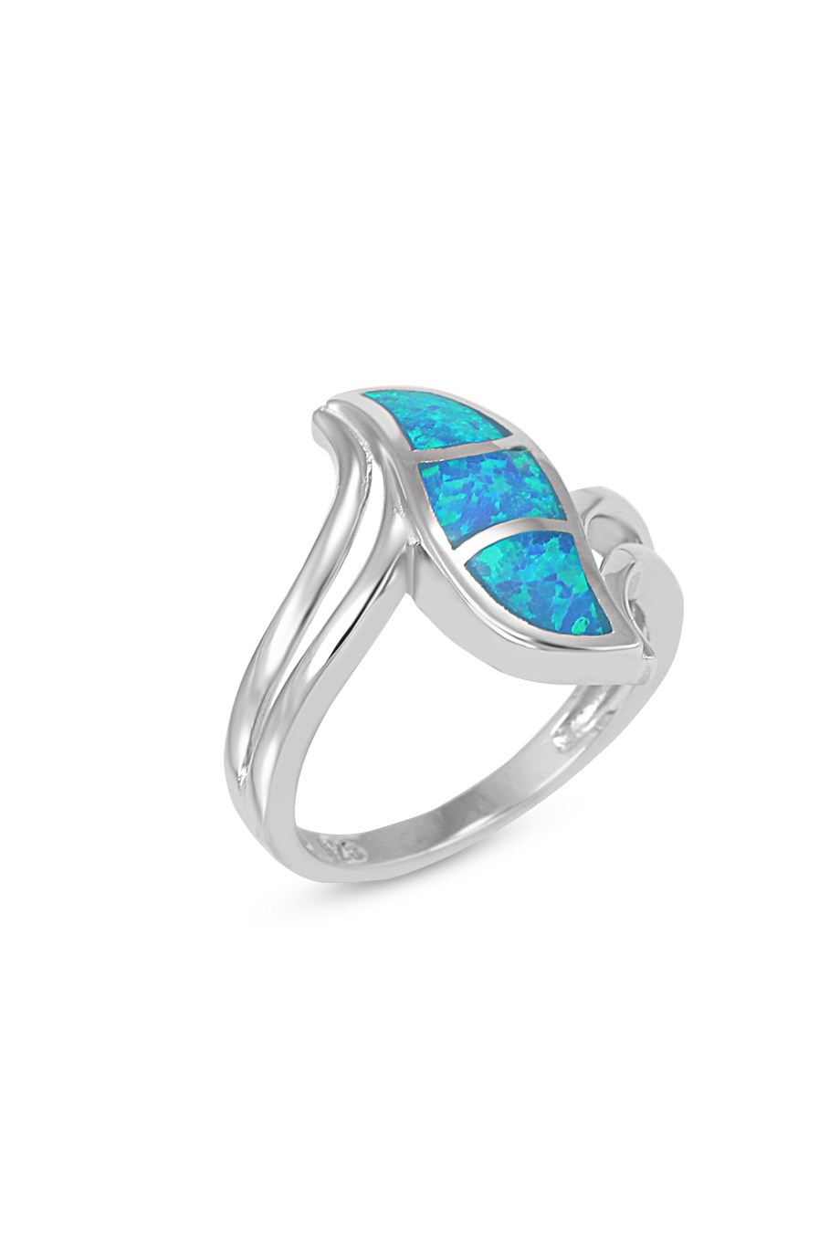 OPAL MAVİ TAŞLI YÜZÜK