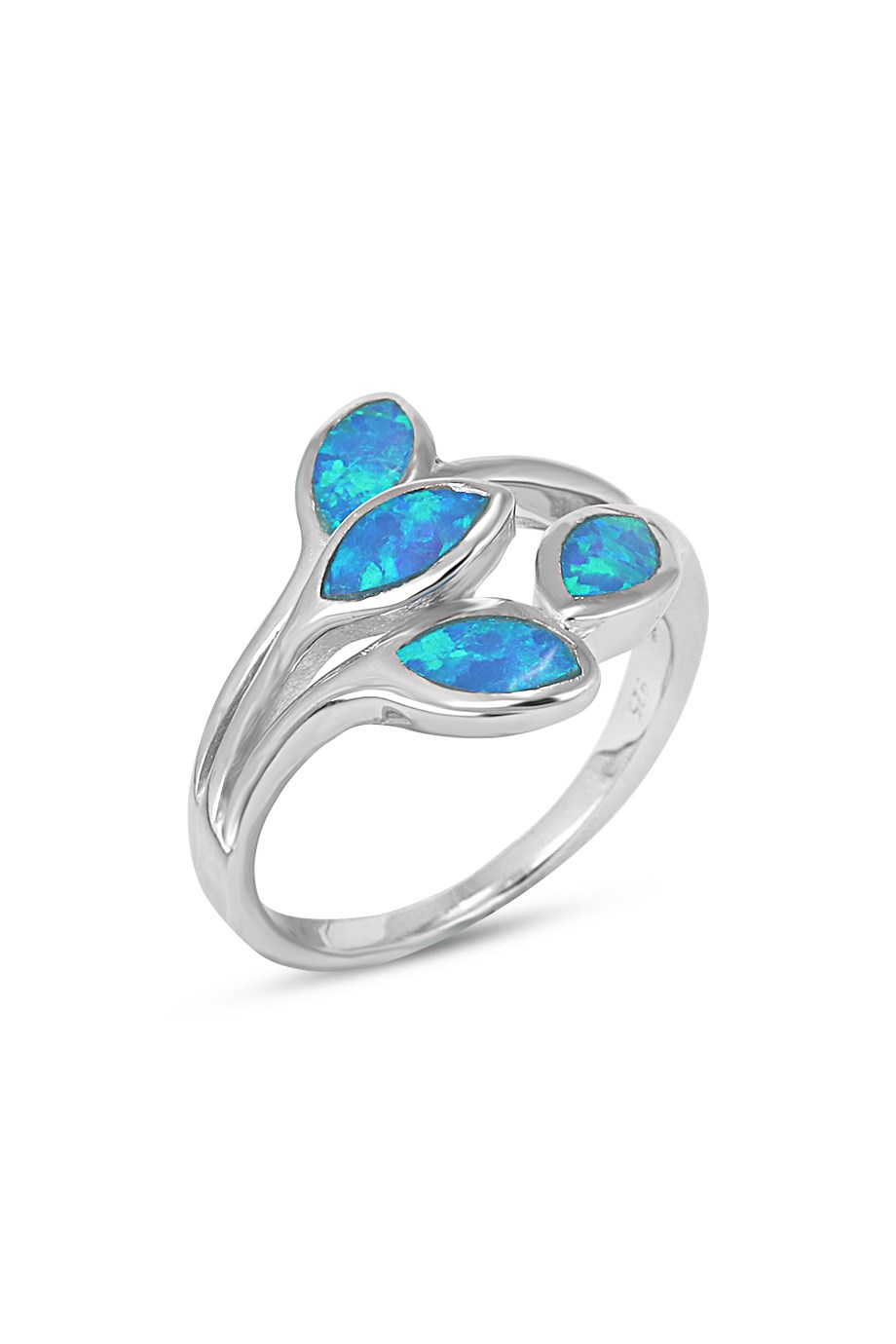 OPAL MAVİ TAŞLI YÜZÜK