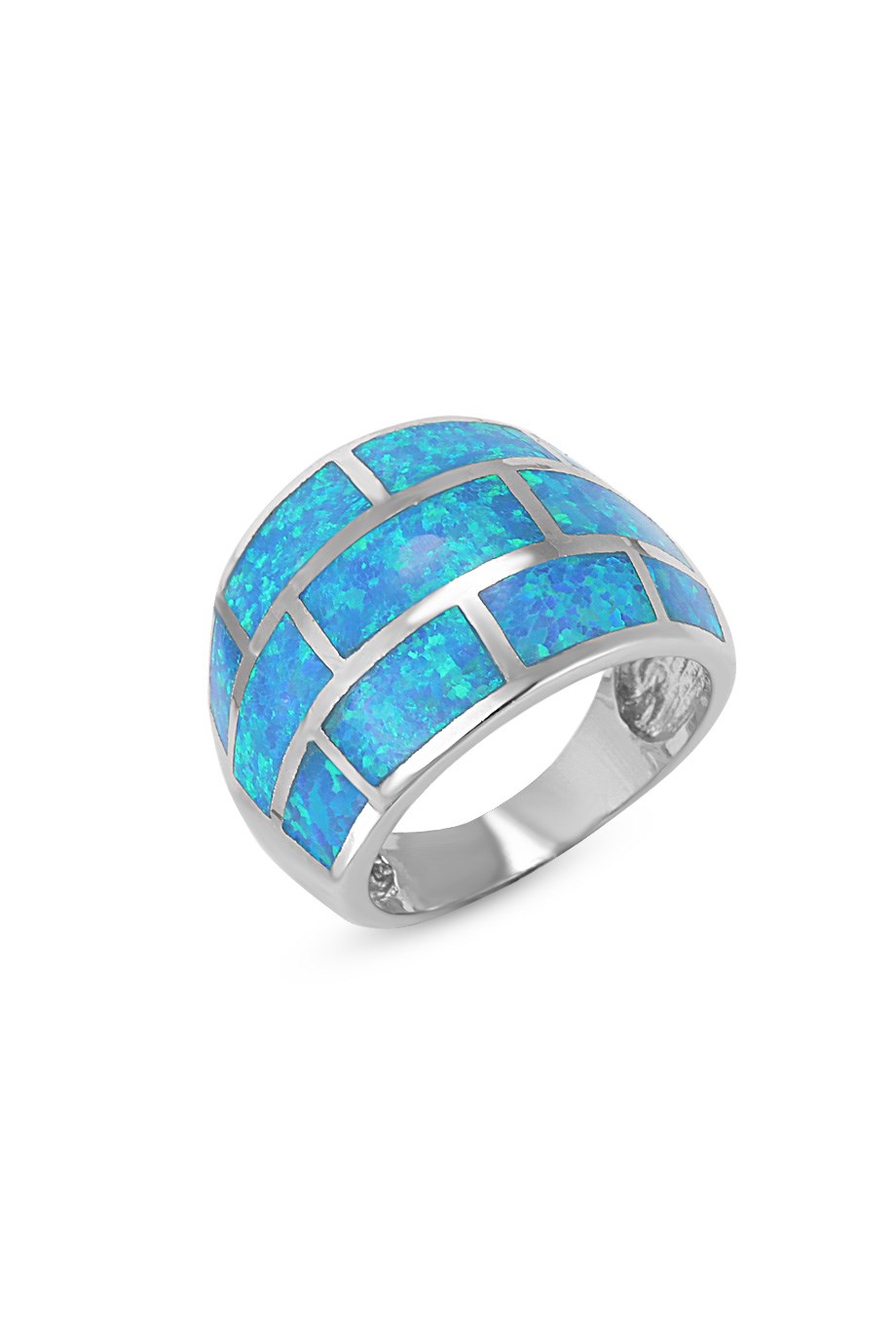 OPAL MAVİ TAŞLI YÜZÜK