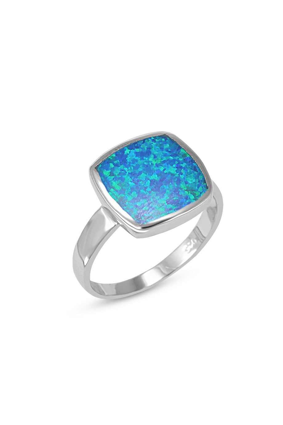 OPAL MAVİ TAŞLI YÜZÜK