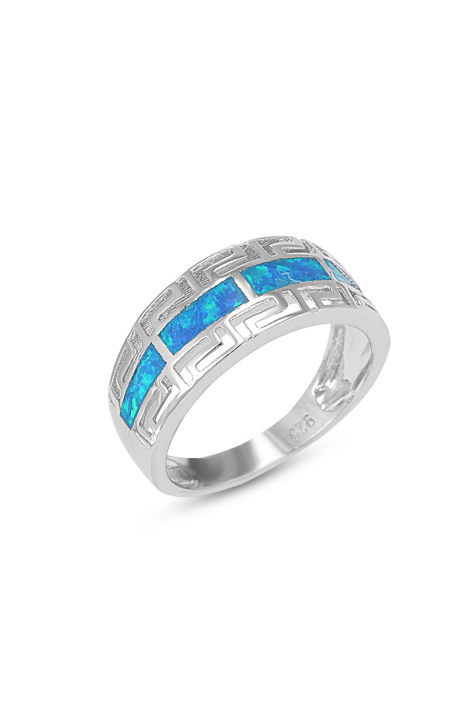 OPAL MAVİ TAŞLI YÜZÜK