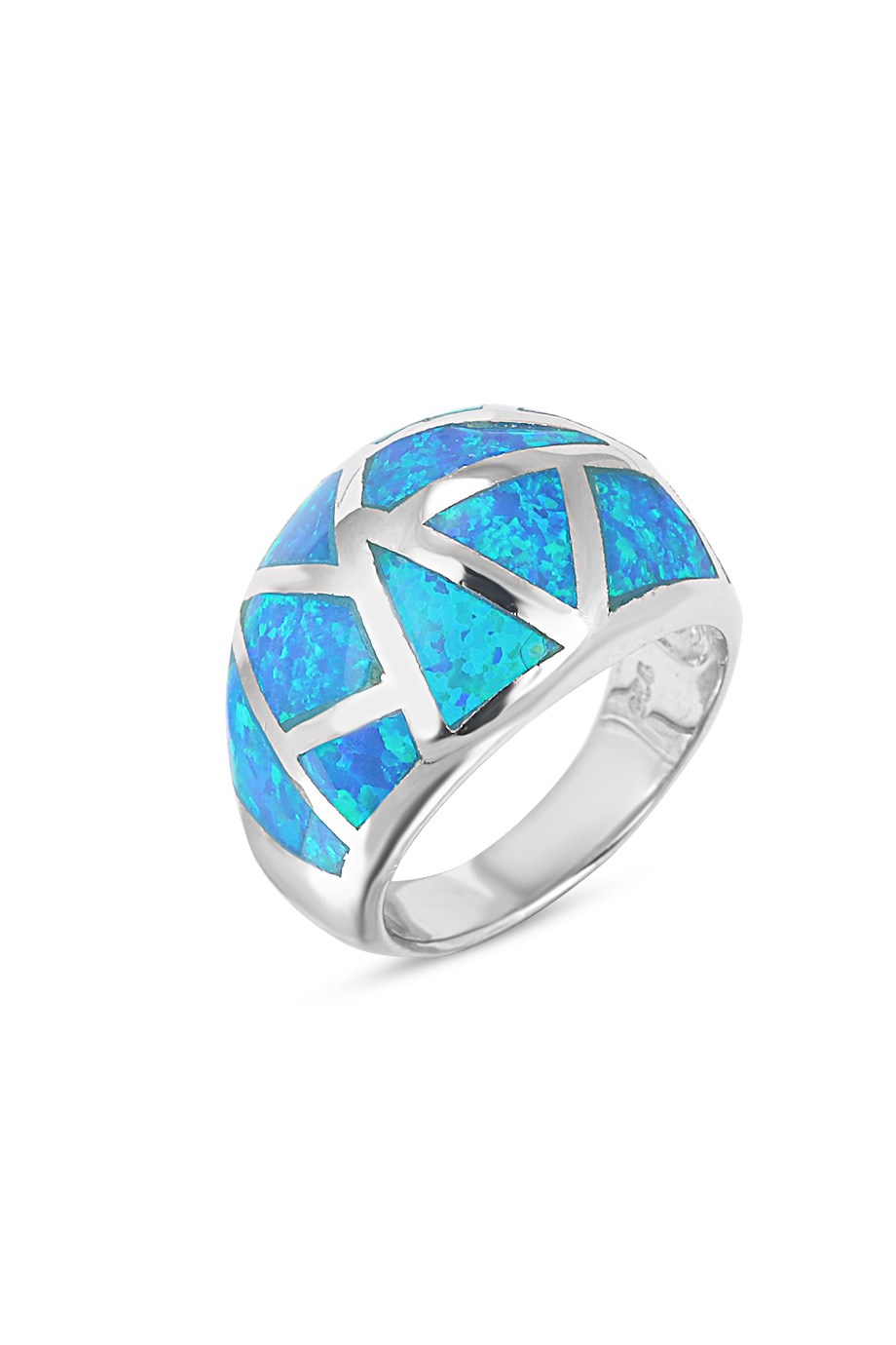 OPAL MAVİ TAŞLI YÜZÜK