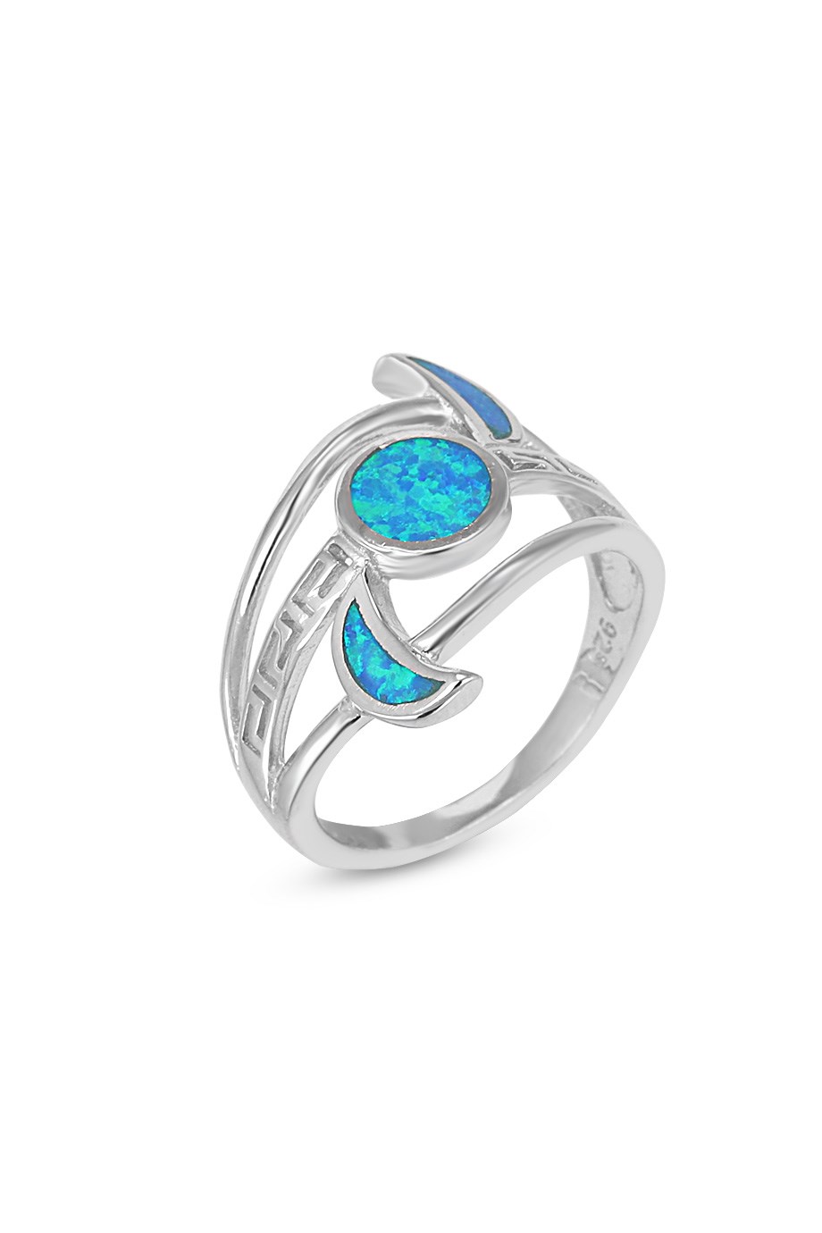 OPAL MAVİ TAŞLI YÜZÜK