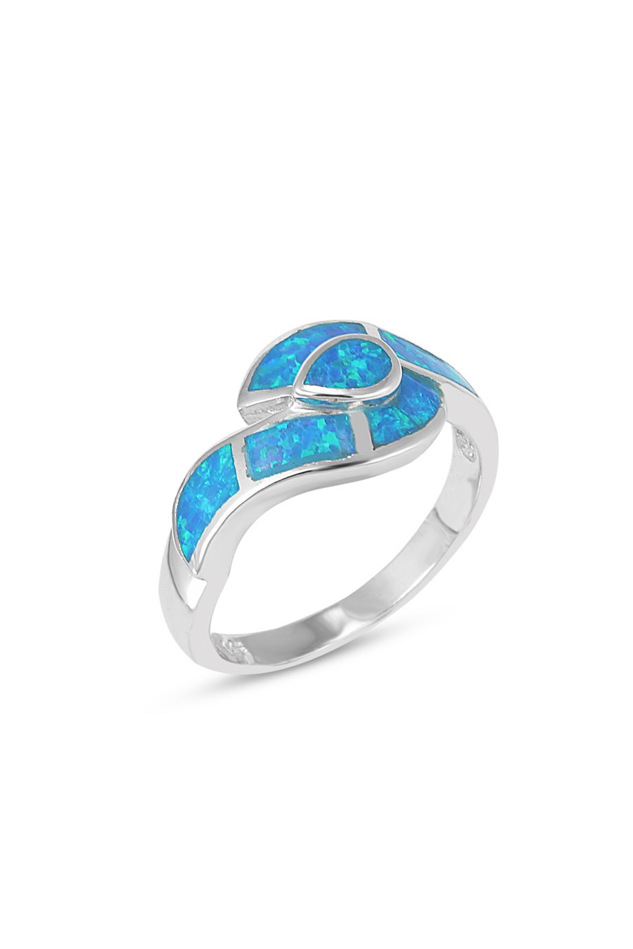 OPAL MAVİ TAŞLI YÜZÜK