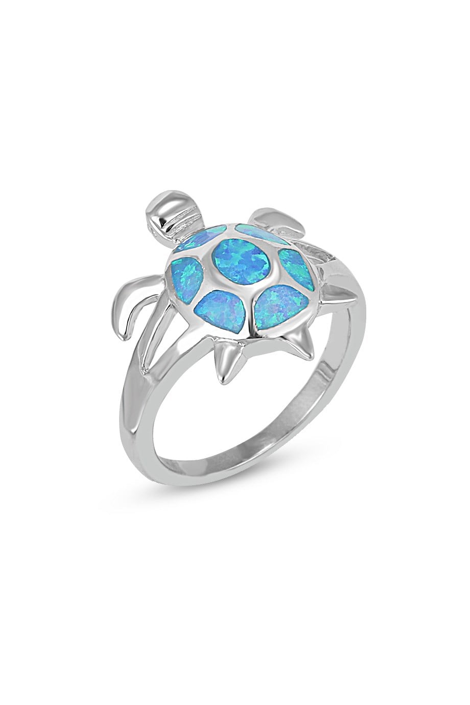 OPAL MAVİ TAŞLI YÜZÜK