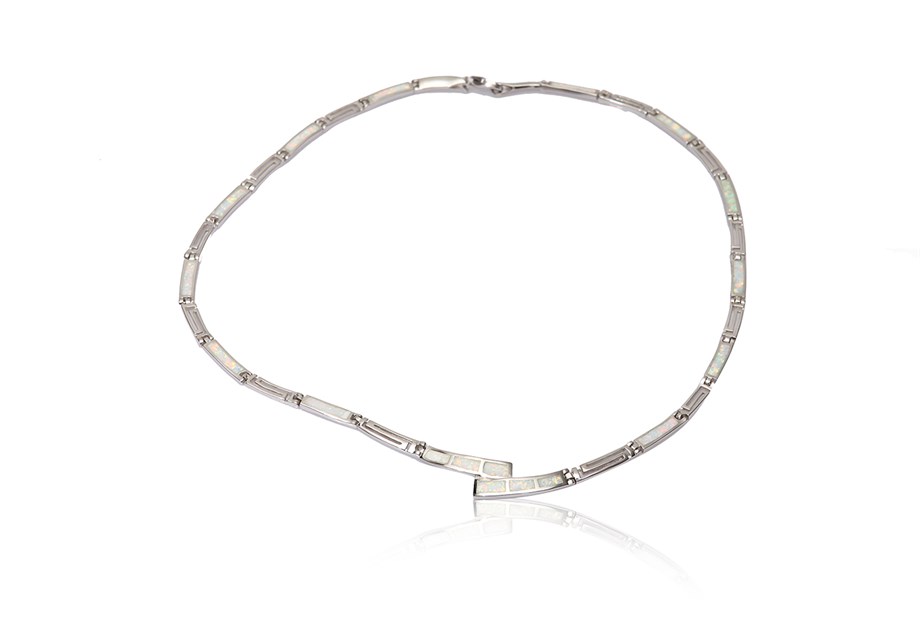 OPAL TAŞLI İTALYAN KOLYE