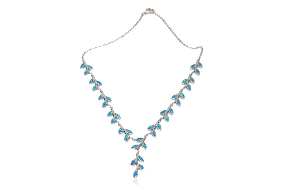 OPAL TAŞLI İTALYAN KOLYE