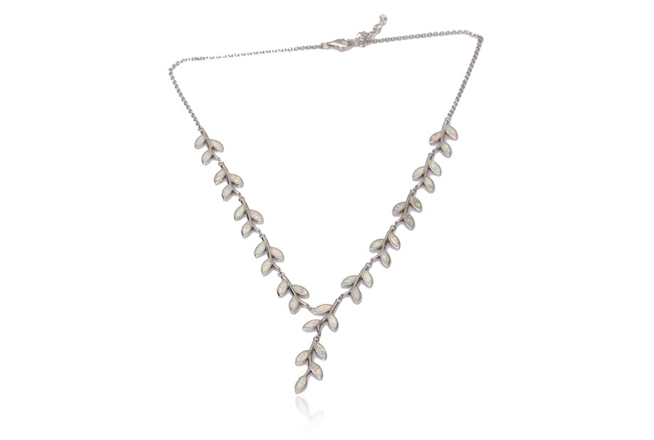 OPAL TAŞLI İTALYAN KOLYE