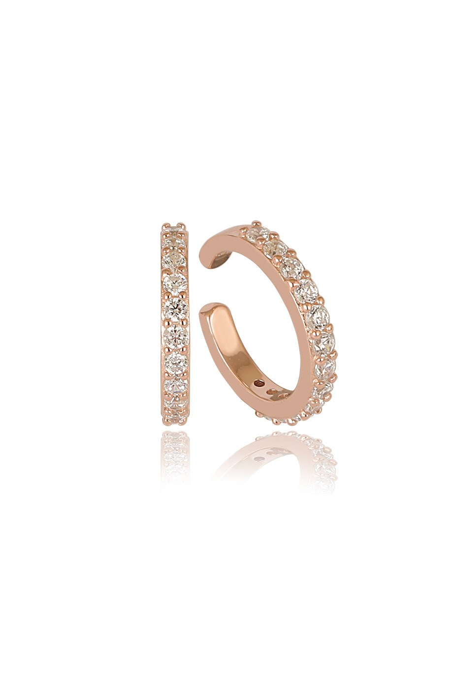 ÖZEL TASARIM İTALYAN TAŞLI EARCUFF KÜPE