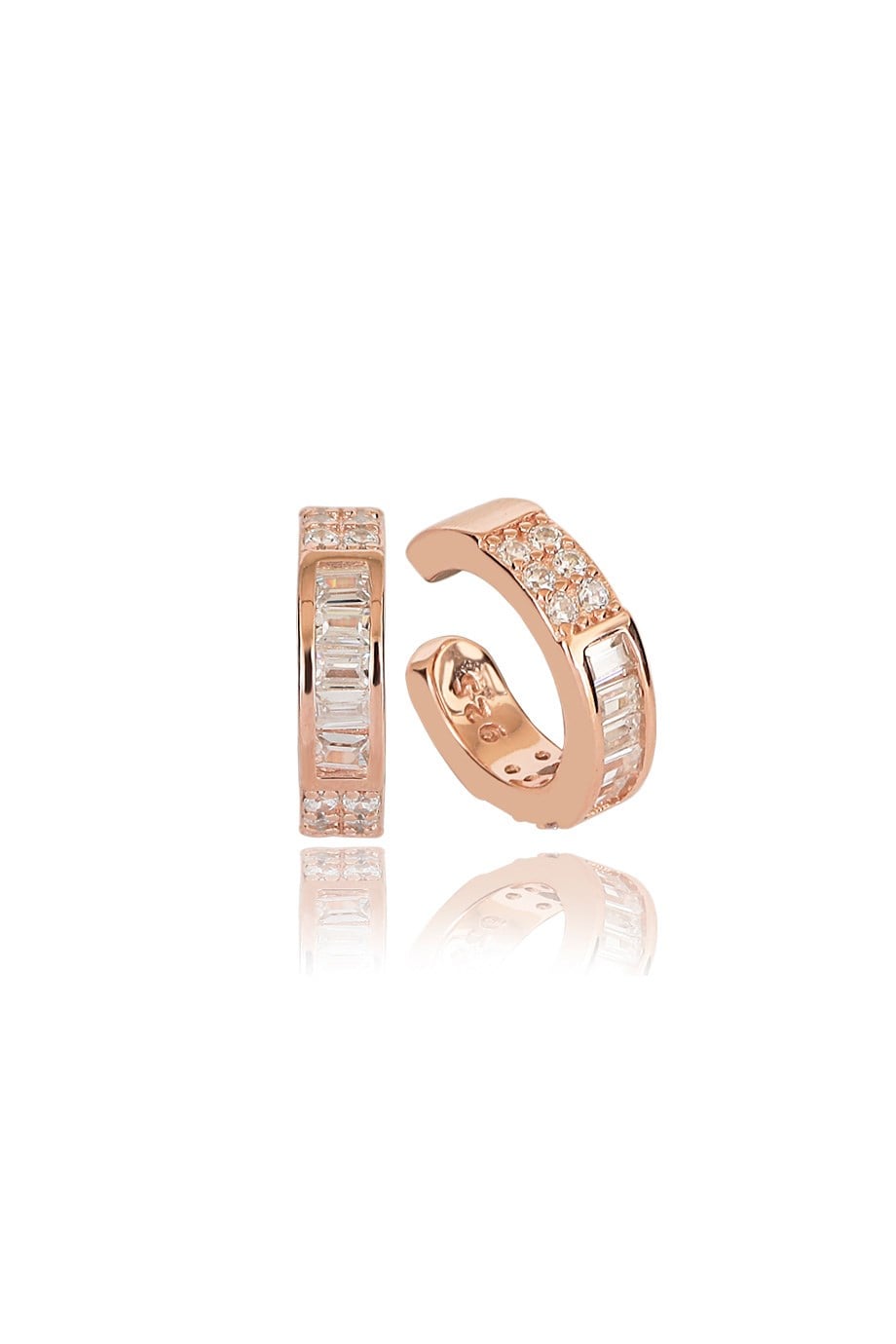 ÖZEL TASARIM İTALYAN TAŞLI EARCUFF KÜPE