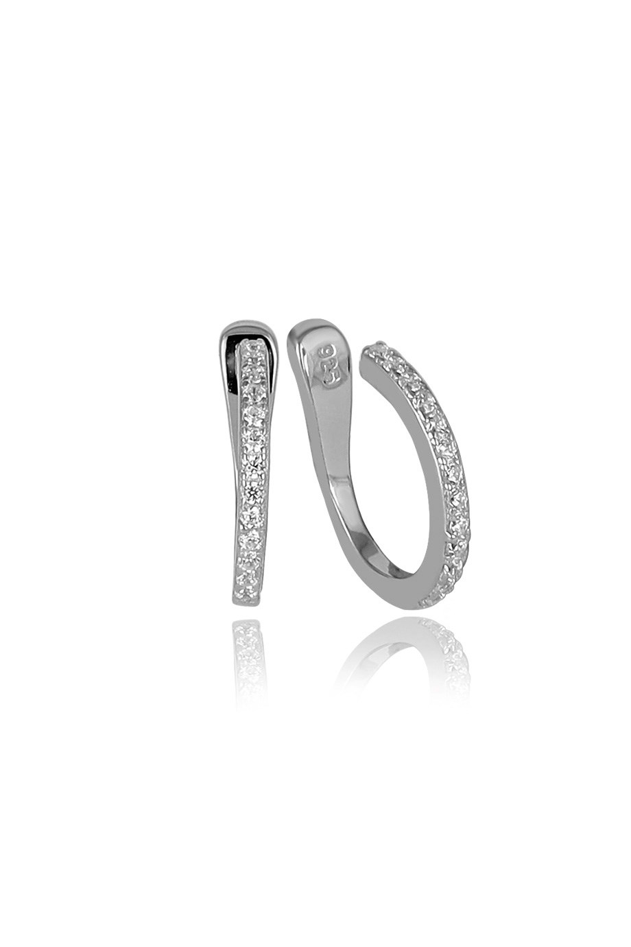 ÖZEL TASARIM İTALYAN TAŞLI EARCUFF KÜPE