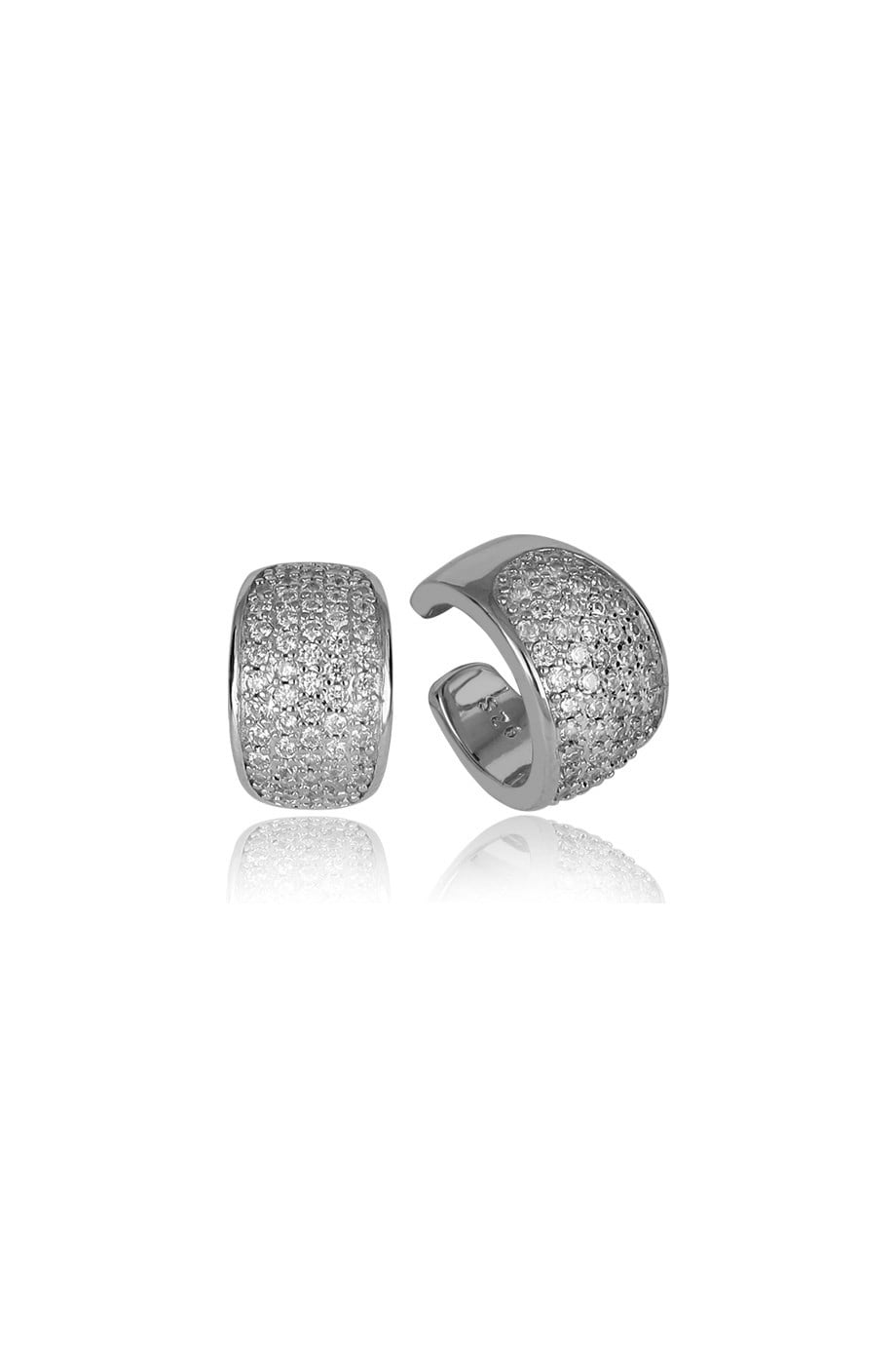 ÖZEL TASARIM İTALYAN TAŞLI EARCUFF KÜPE
