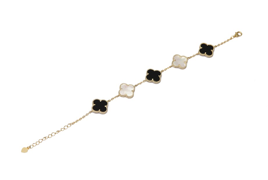 ÖZEL TASARIM YONCA TAŞLI BİLEKLİK