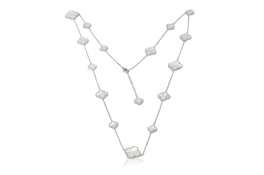 ÖZEL TASARIM YONCA TAŞLI KOLYE