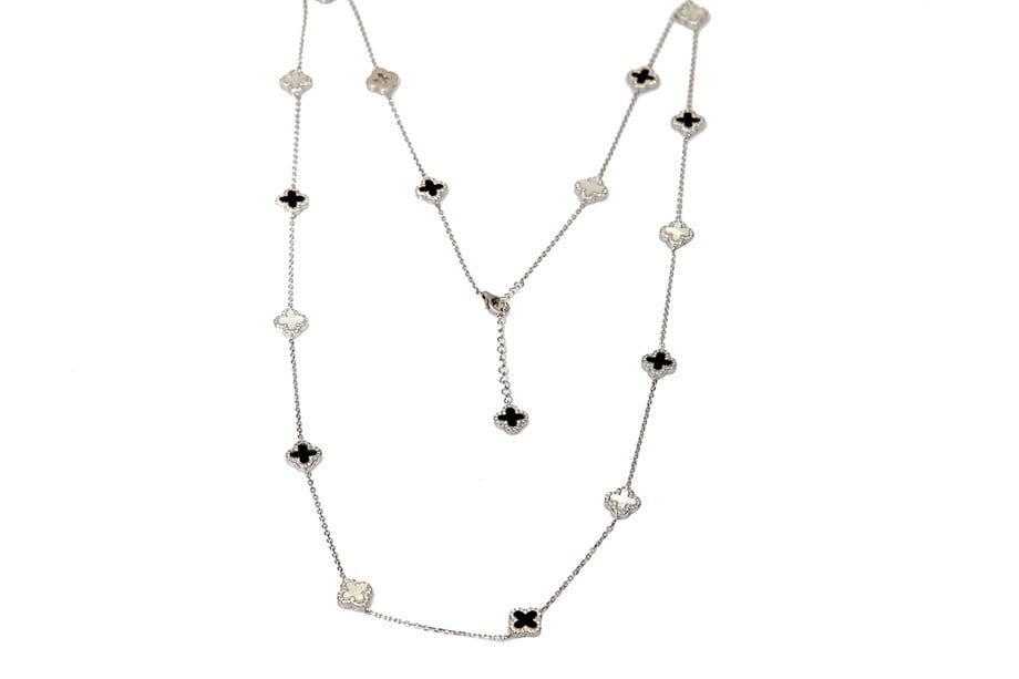 ÖZEL TASARIM YONCA TAŞLI KOLYE