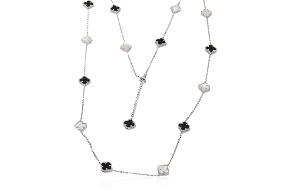 ÖZEL TASARIM YONCA TAŞLI KOLYE