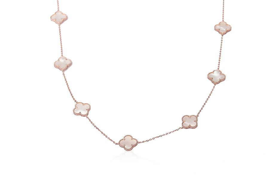 ÖZEL TASARIM YONCA TAŞLI KOLYE