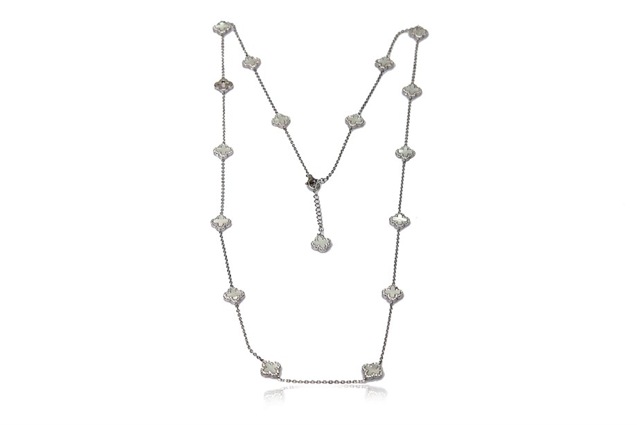 ÖZEL TASARIM YONCA TAŞLI KOLYE