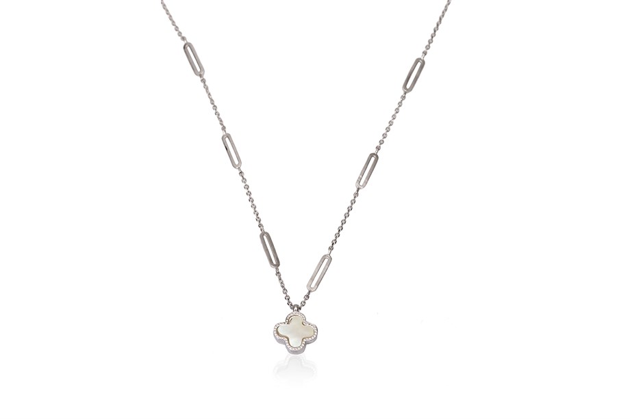 ÖZEL TASARIM YONCA TAŞLI KOLYE