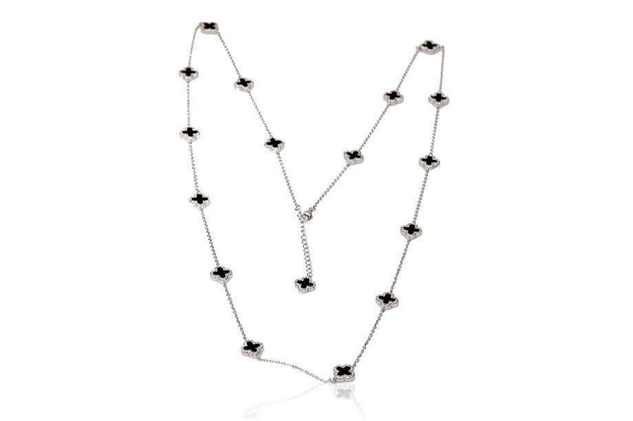 ÖZEL TASARIM YONCA TAŞLI KOLYE