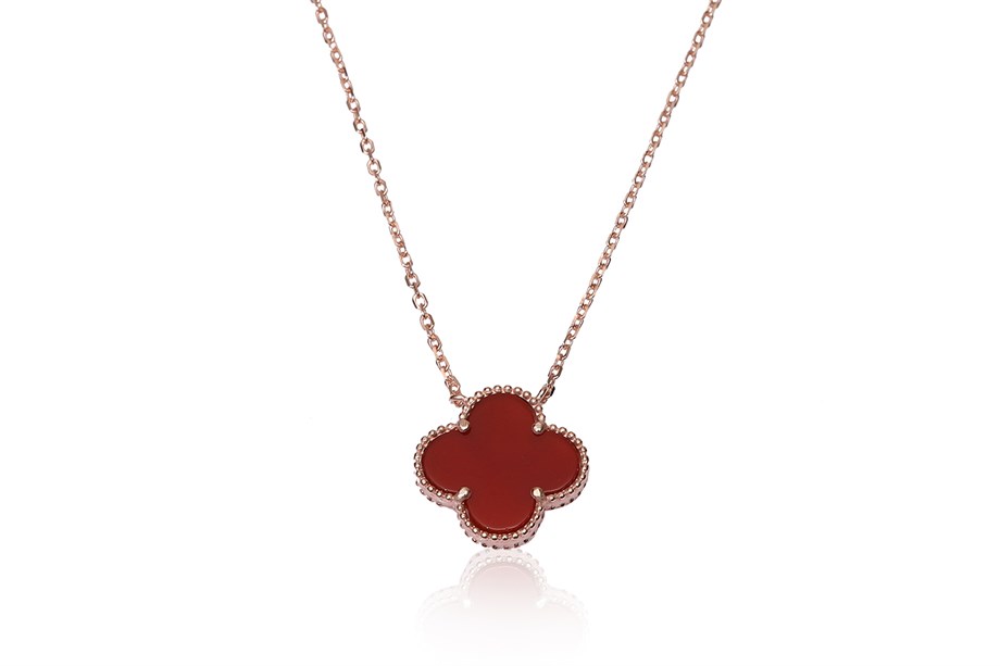 ÖZEL TASARIM YONCA TAŞLI KOLYE