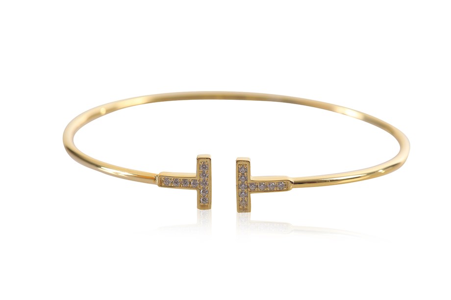 WITH STONE SPECIAL ITALIAN BANGLE