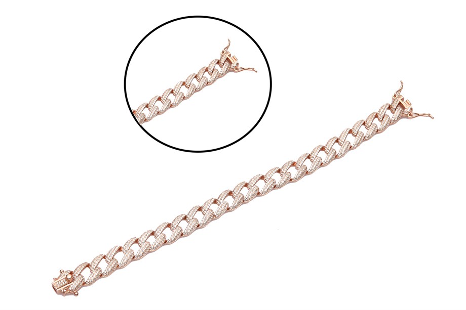 ZİRKON TAŞLI İTALYAN BİLEKLİK