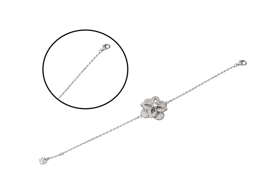 ZİRKON TAŞLI İTALYAN BİLEKLİK