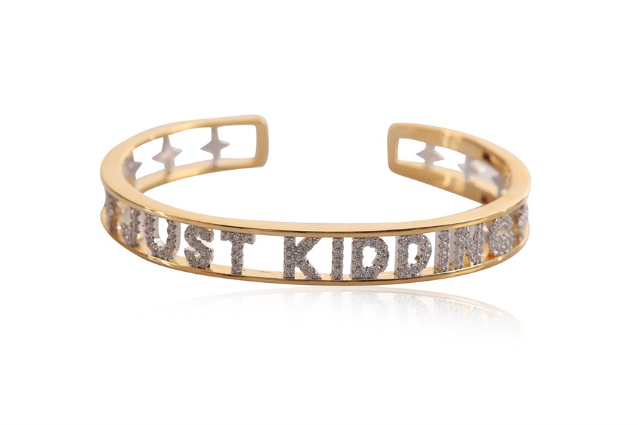 ZIRCON WITH STONE ITALIAN BANGLE