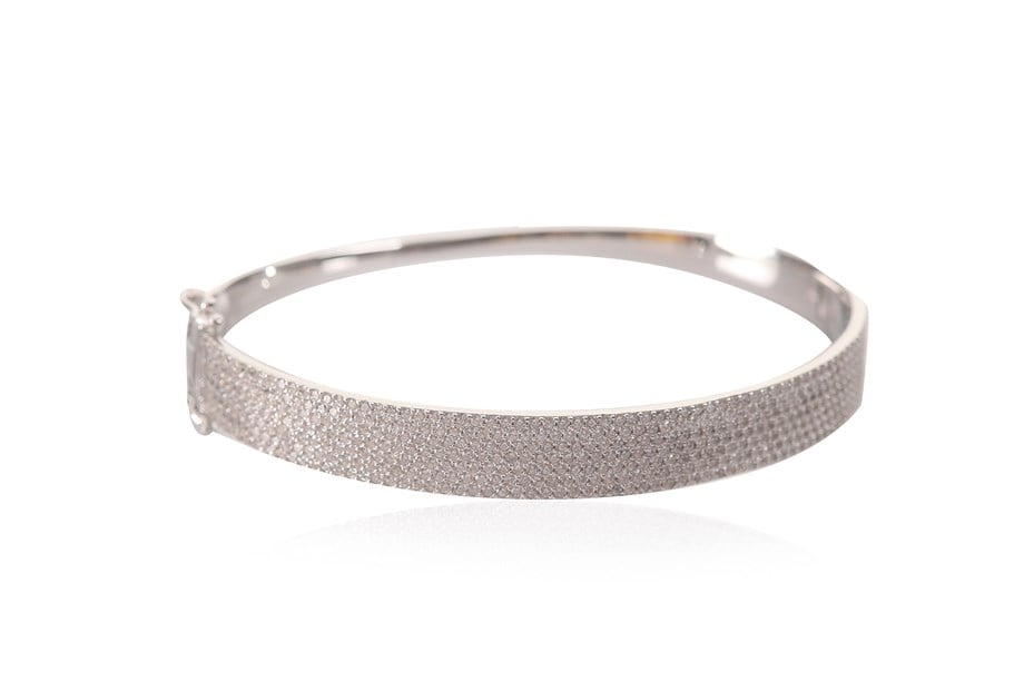 ZİRKON TAŞLI İTALYAN BİLEZİK