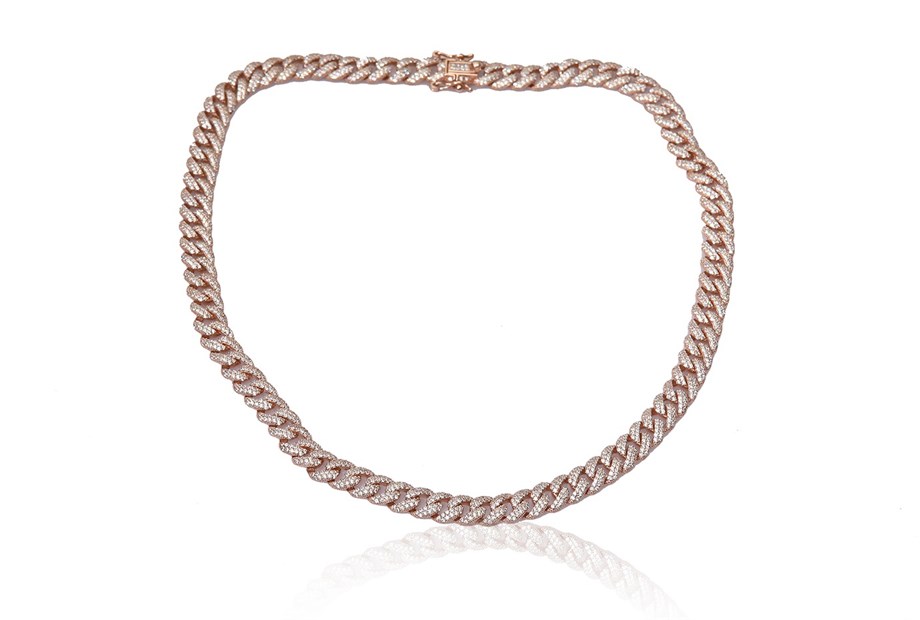 ZİRKON TAŞLI İTALYAN KOLYE