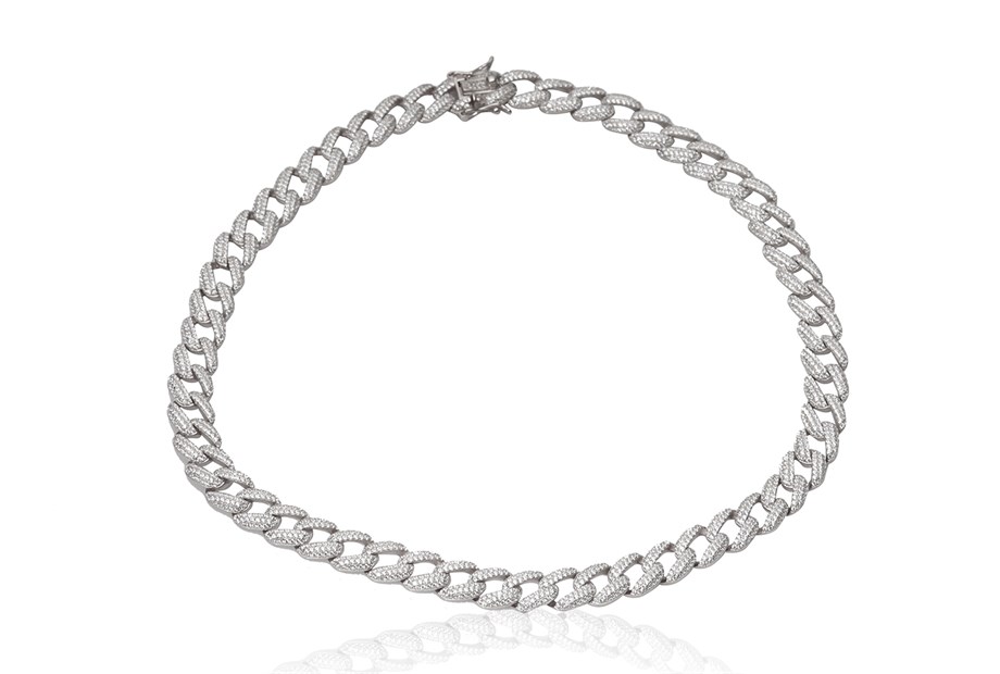 ZİRKON TAŞLI İTALYAN KOLYE