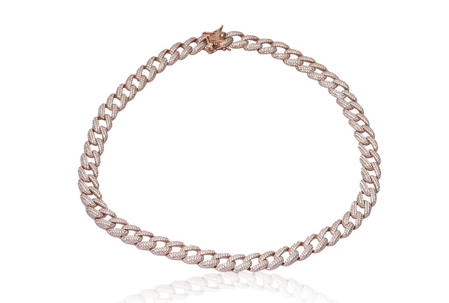 ZİRKON TAŞLI İTALYAN KOLYE