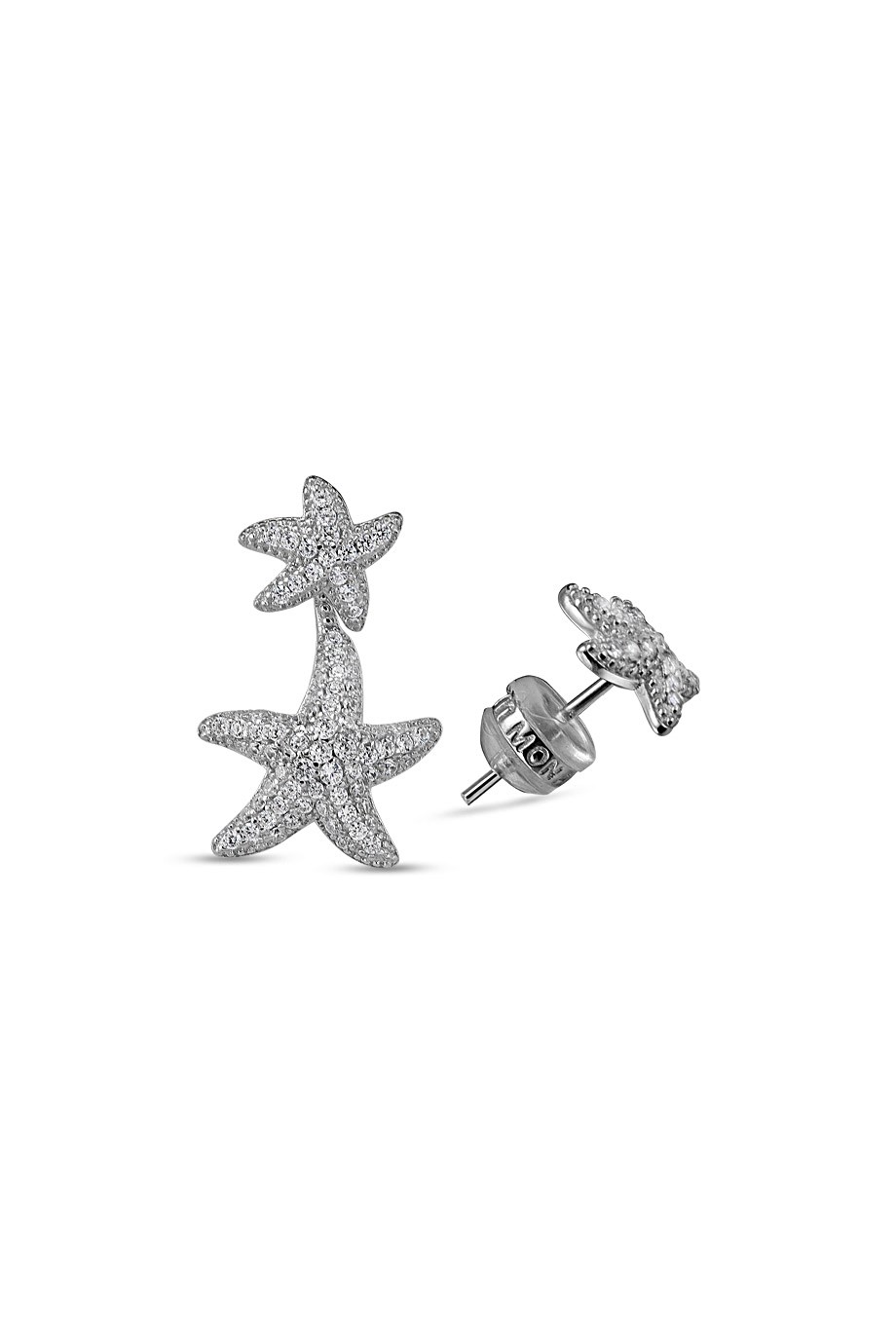ZIRCON WITH STONE ITALIAN EARRING