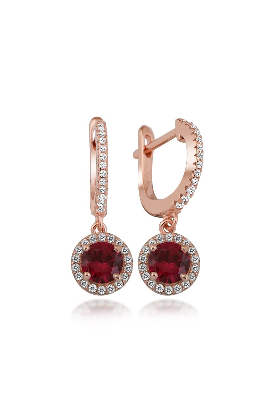 ZİRKON TAŞLI İTALYAN KÜPE