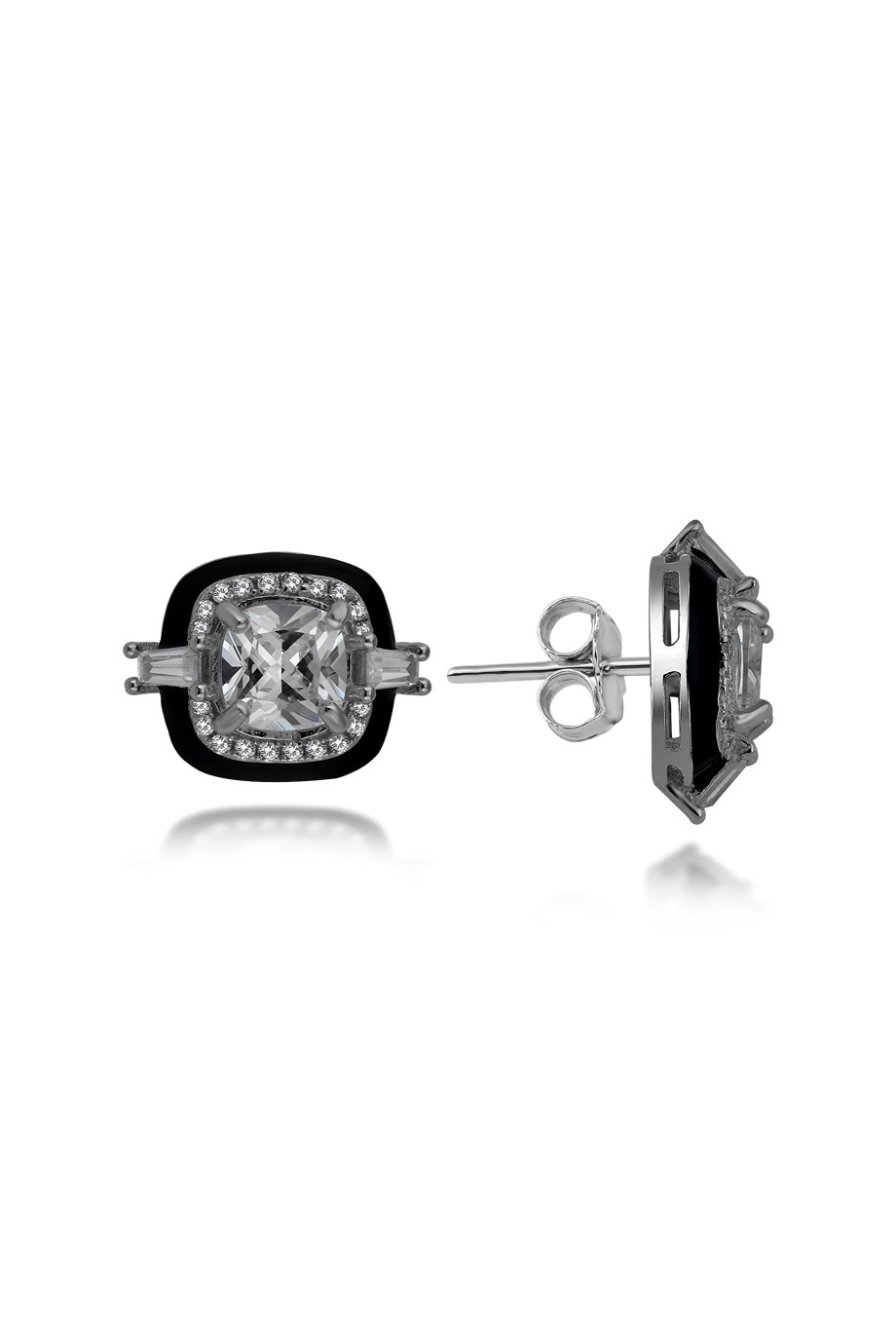 ZİRKON TAŞLI İTALYAN KÜPE