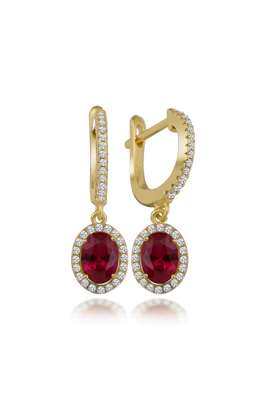 ZİRKON TAŞLI İTALYAN KÜPE