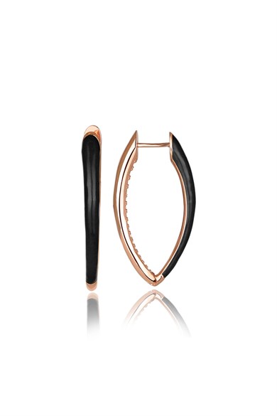 ÖZEL TASARIM İTALYAN SARI MİNELİ KÜPE