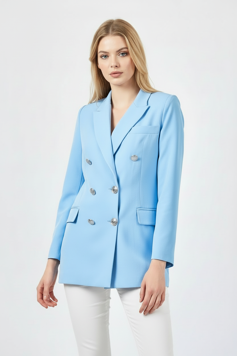 Mavi Kruvaze Blazer 