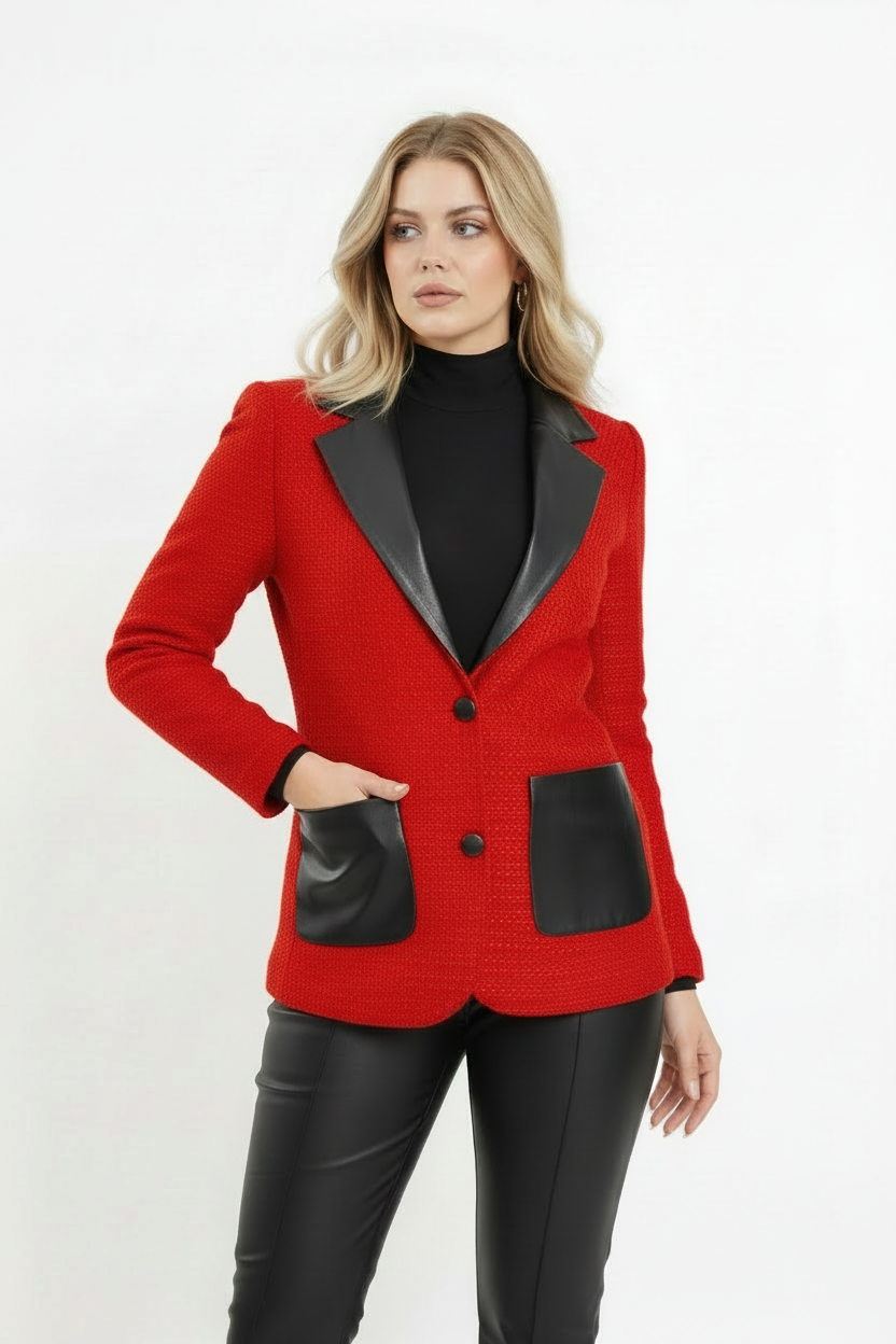 KIRMIZI TÜVİT CEKET