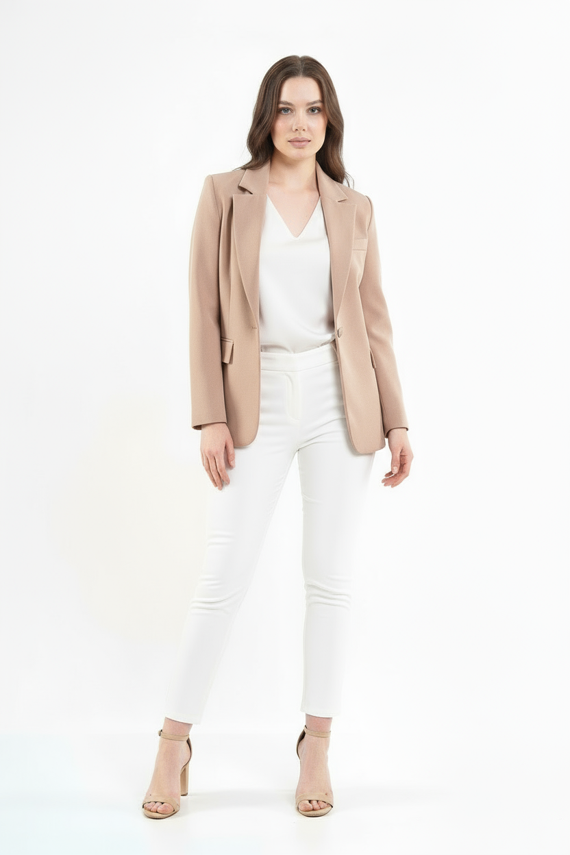 Single-Button Blazer