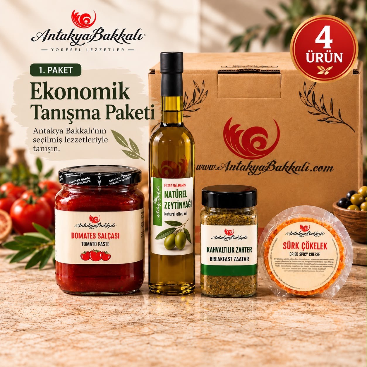 Ekonomik Tanışma Paketi ( 4 Ürün)