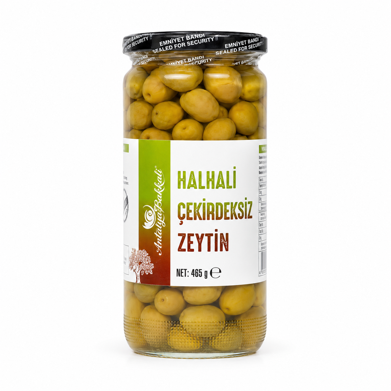 Halhali Çekirdeksiz Zeytin 465 g