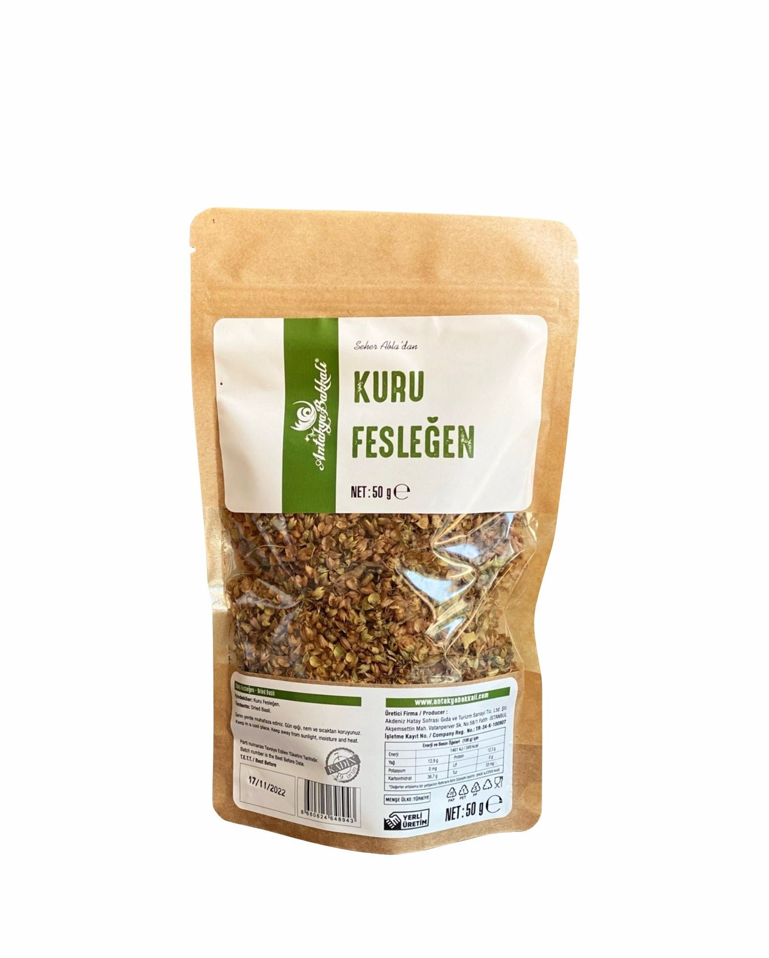 Kuru Fesleğen 50 g