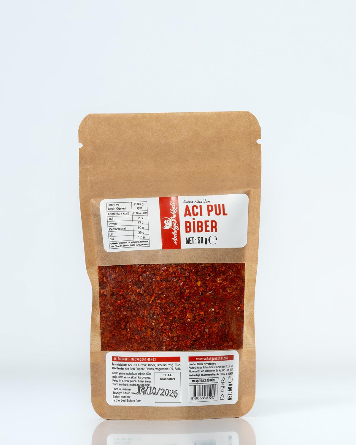Pul Biber Acılı 50 g