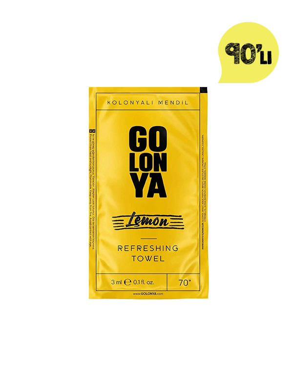 Lemon Kolonyalı Mendil 90lı 